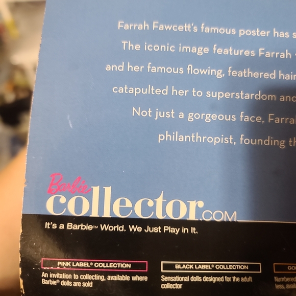 Farrah Fawcett Barbie Doll 2010 - Picture 5 of 6